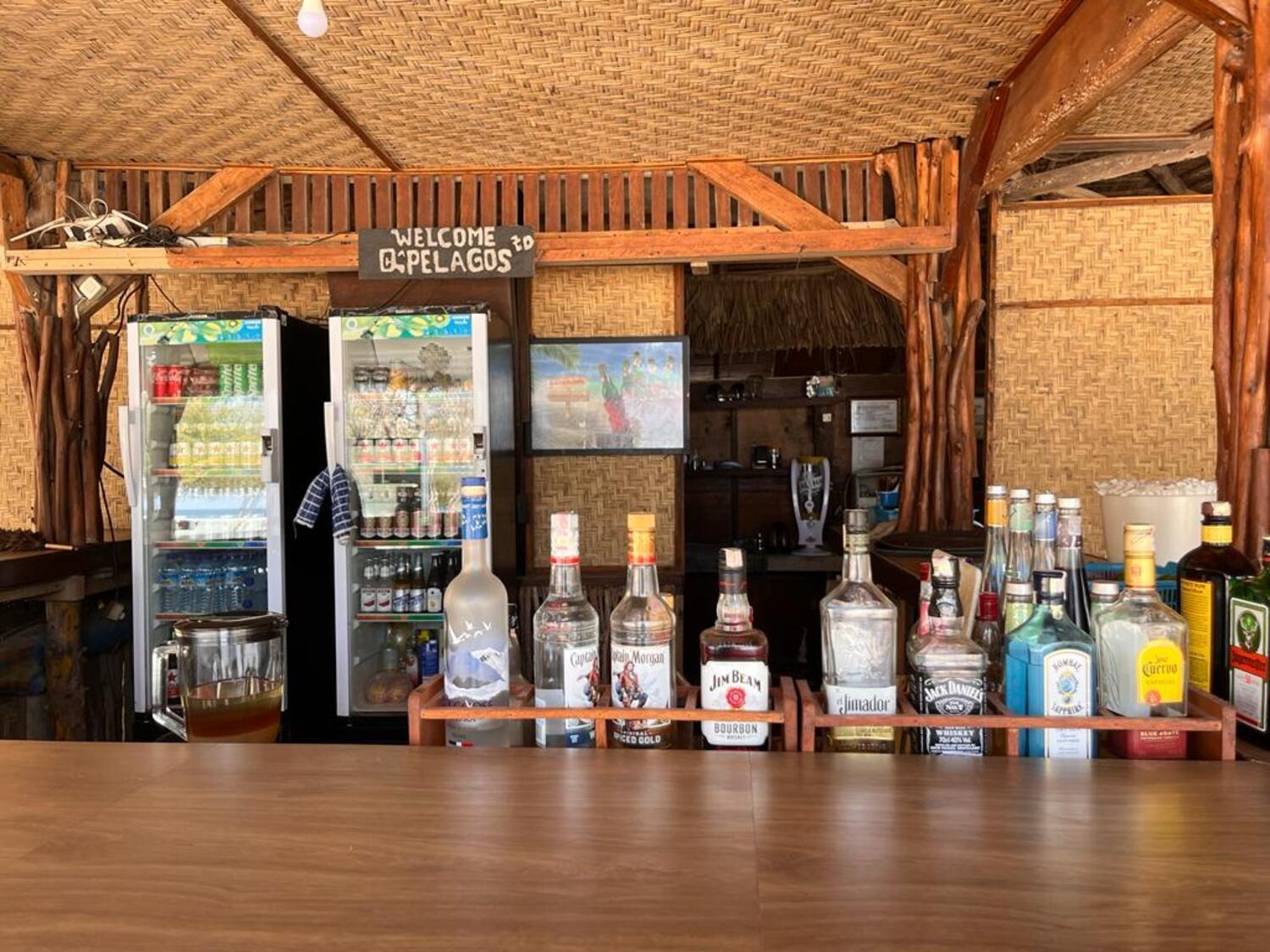 Q'Pelagos Sunset Bungalow กีลีตราวางัน ภายนอก รูปภาพ